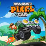 Hill Climb Pixel autó